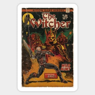 "A Fantasy Epic!" Video Game Comic Book Cover Fan Art Sticker